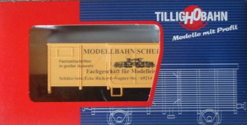 Tillig H0 500723 Sonderwagen "Modellbahn Schuhmann" aus Sammlung mit OVP | Condition: Gebraucht
