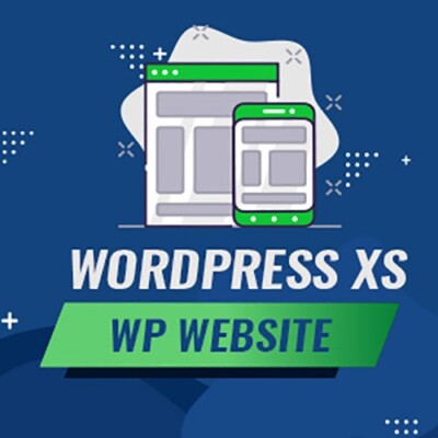 WordPress Webseite, PAKET XS - 1 LANDINGPAGE - WordPress Homepage Erstellung