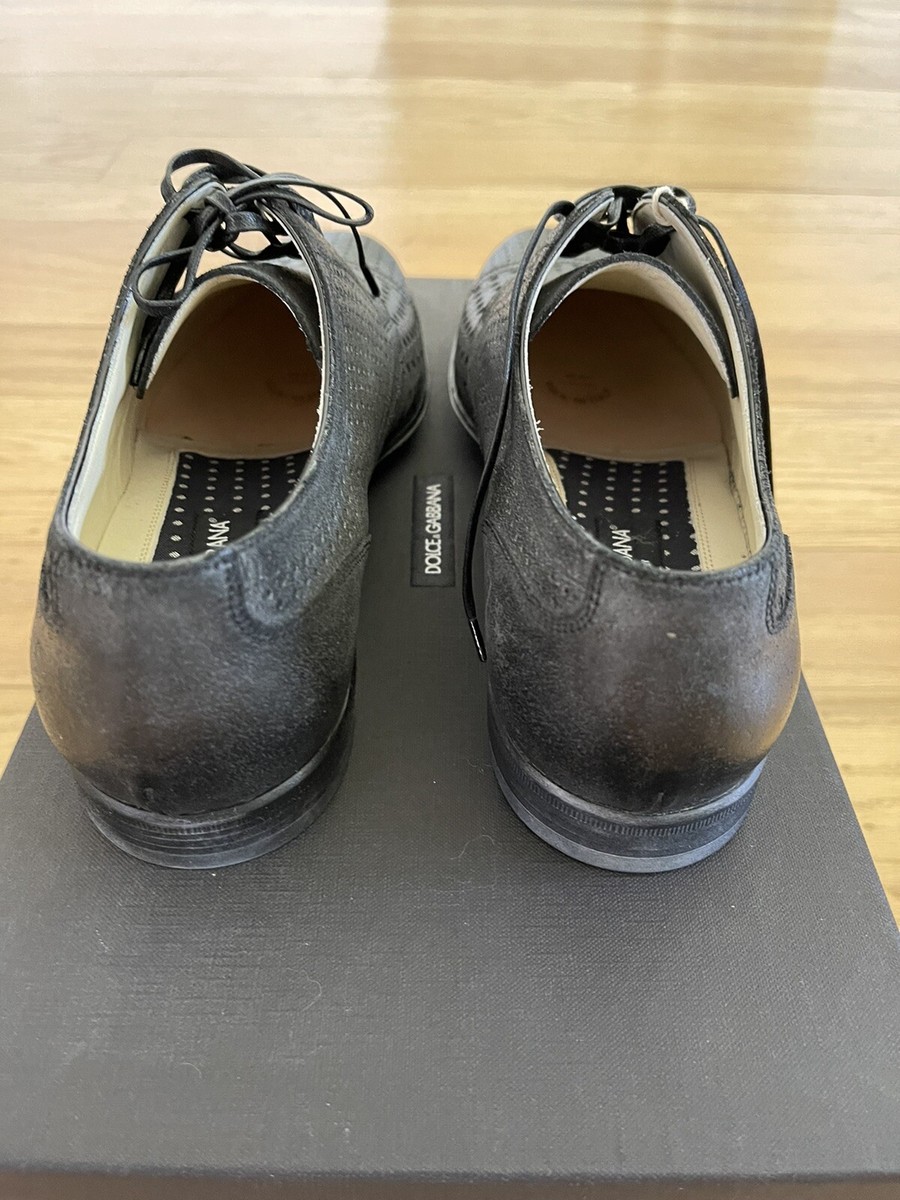 Dolce & Gabbana stylish leather Derby Crosta Cerata Anticata. Dolce & Gabbana stylish leather Derby Crosta Cerata Anticata  main image 4
