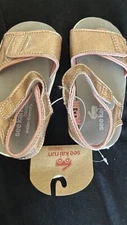 New See Kai Run Toddler Girls Básics Logan Fisherman Sándalos Size 7