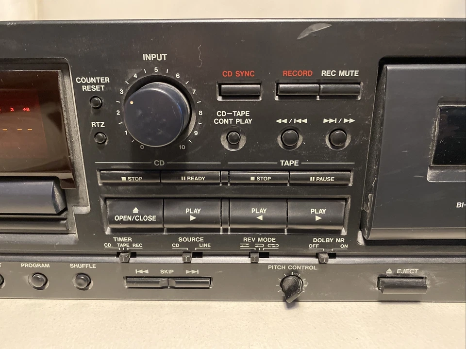 TASCAM CD-A500 CD-Player + Kassettenrekorder - geprüft vom Händler - Bild 3 von 4