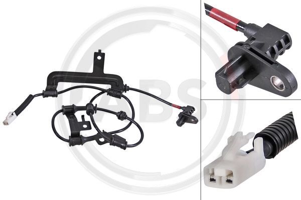A.B.S. 31839 Sensor, wheel speed for HYUNDAI,KIA