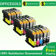 15 PK Printer Ink Set / Chip for Brother LC203 MFC-J460DW MFC-J480DW MFC-J485DW