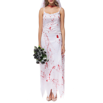 PP Ladies Women's Halloween Party Cosplay Costume Ghost Dead Hell