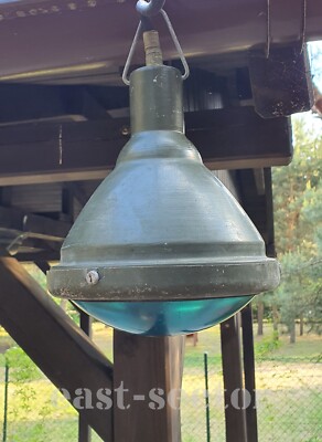 Vintage Lamp Soviet Russian Army Cold War Military Field Tent