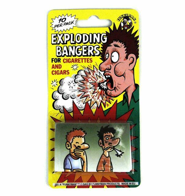 exploding cigarette bangers Reviews: Cigarette-Exploding-Bangers-10pk-Best-cigarette-joke-trick-ever-Trick-a-smoker-