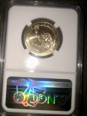 2007-P James Madison MINT ERROR From THE ANNUAL DOLLAR SET NGC