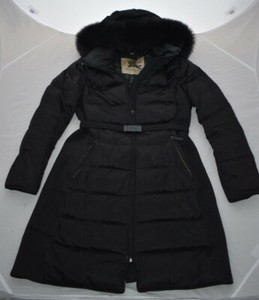 burberry black down jacket