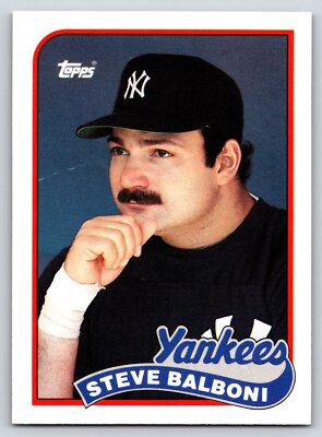 Steve Balboni New York Yankees 1989 Topps Traded #6T 21771