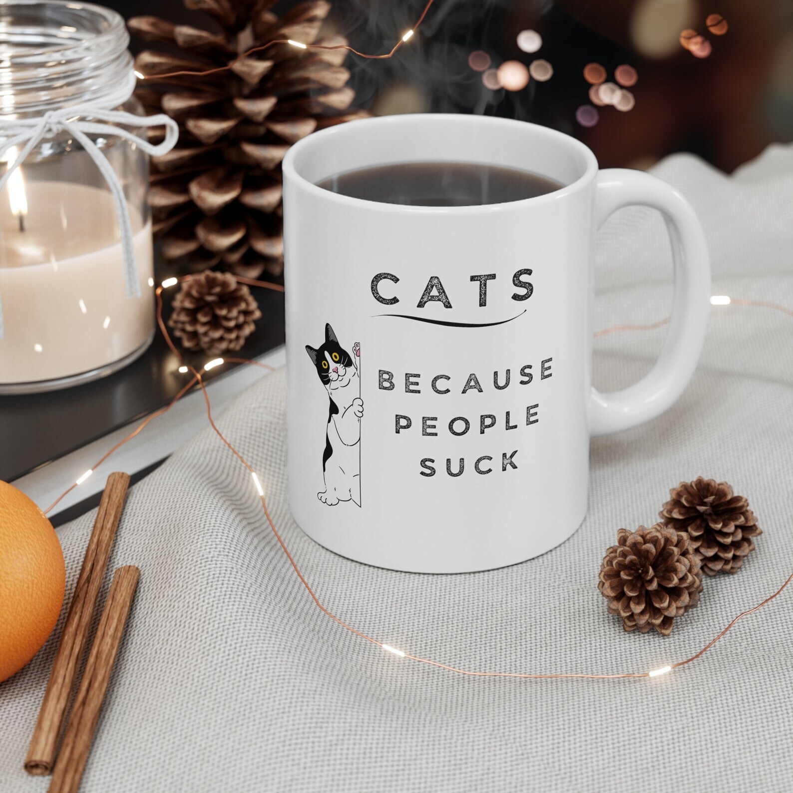 Cats Cuz People Suc Cat Mom Gift Cat Mom Life Gift For Her Mom Cat Lover Gift Mo