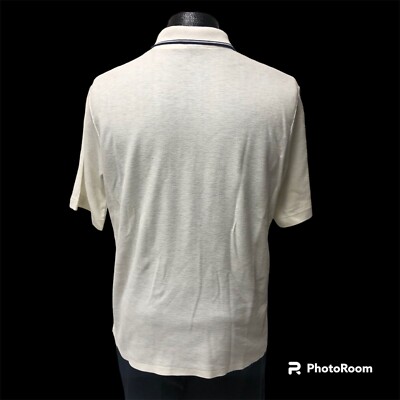 Vtg 80's Munsingwear Grand Slam USA Men White Knit Penguin