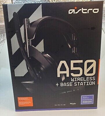 ASTRO Gaming A50 Wireless Headset + Base Station Compatible with 