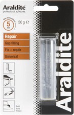 Araldite Repair Putty Bar 50g Waterproof Adhesive,Durable Bonding, Solvent Free 