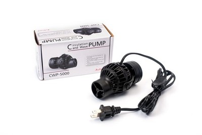 Jebao CWP-5000 Circulation Wave Pump with Magnetic Base, 132gph-1320gph Black