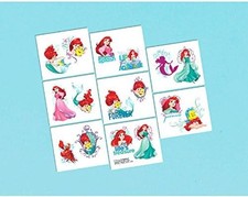 Ariel Dream Big Disney Little Mermaid Birthday Party Favor Temporary Tattoos