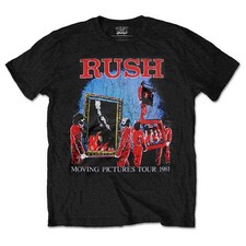 Rush Moving Pictures Tour T Shirt
