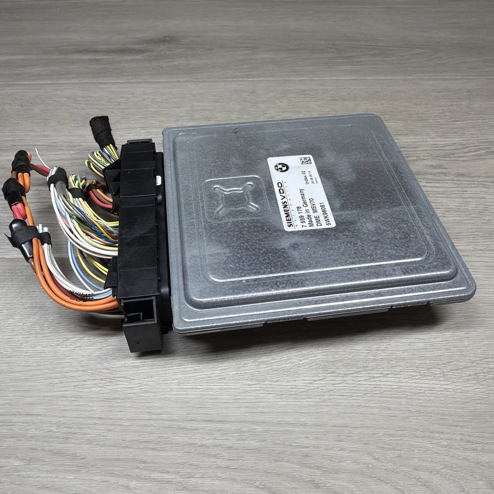 2006 2007 OEM BMW 325 525xi módulo de controle de motor computador ECM ECU 7559178 MSV70 - Imagem 3 de 4
