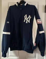Majestic New York Yankees Therma Base Cooperstown Authentic Jacket Men's Size L