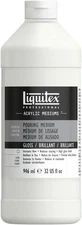 Liquitex Professional Medium, 32 oz. (946ml) Gloss Pouring Medium - Fluid Art