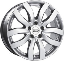 1x Alufelge CMS C22 7.5J X 17 5/120 ET: 37 racing silber KBA 50338