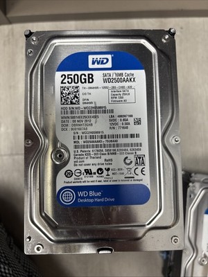 Western Digital Caviar Blue 250GB Internal 7200RPM 3.5'' (WD2500AAKX) HDD