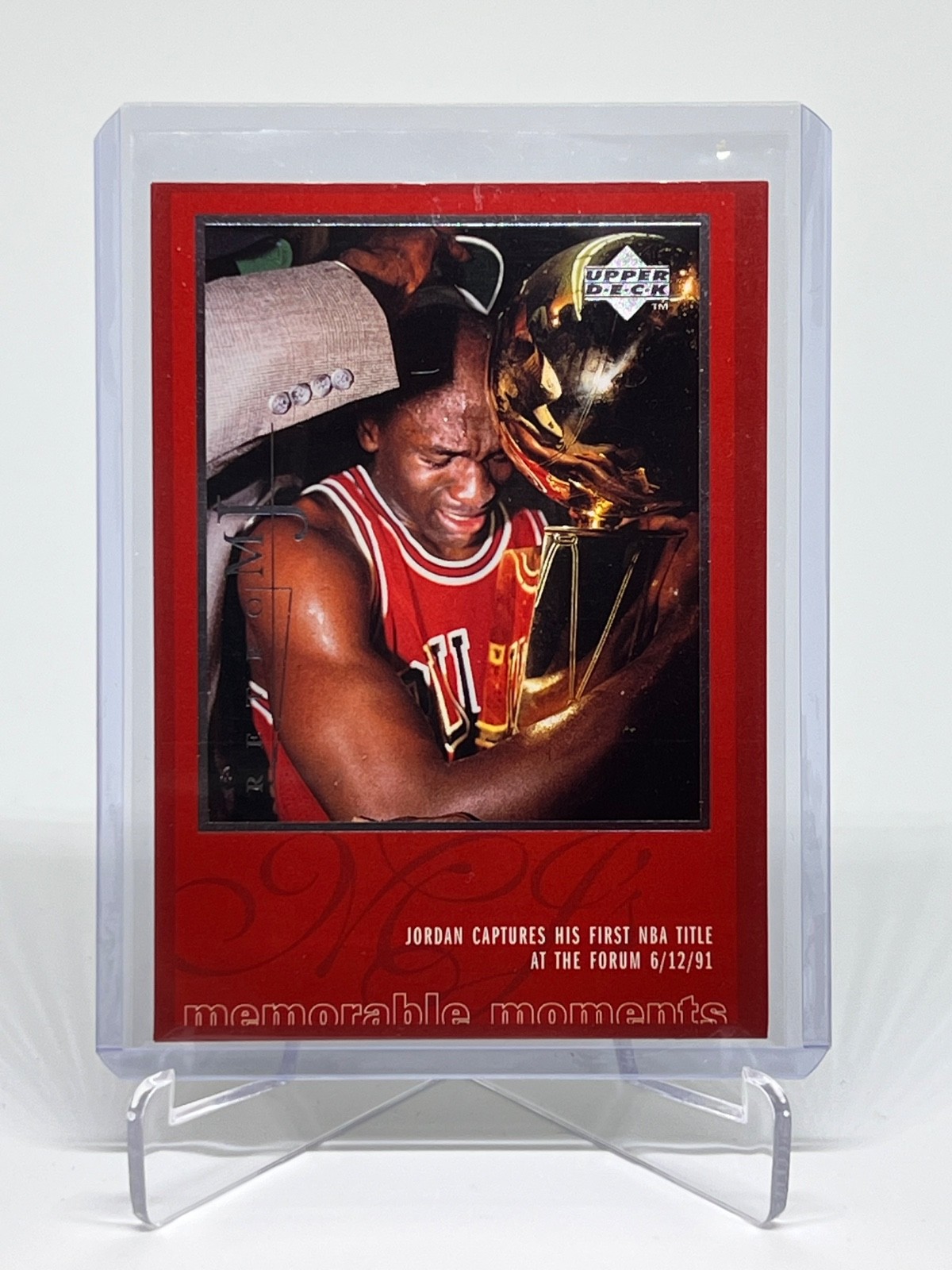 1998-99 Upper Deck Michael Jordan Career Collection #48 Retro MJ Chicago Bulls