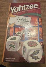 Vintage Yahtzee Holiday Edition 2007 Christmas Dice Game- Complete w/Box