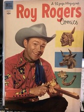 Roy Rogers Comics #63 VGFN Photo Cover Dell Comics 1953