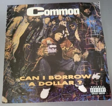 1992 COMMON SENSE CAN I BORROW A DOLLAR Hardcore Hip Hop Rap Explicit CD &Insert