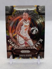 2025 Saniya Rivers Kaleidoscopic (RC) Connecticut Sun #8 Panini Prizm WNBA
