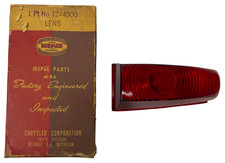 New Old Stock Right Stop Light Lens For 1949 Dodge Models Mopar 1244900