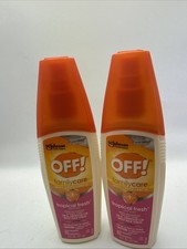  2 OFF FamilyCare Mosquito Repellent DEET Insect Spray Tropical Fresh Scent 6oz