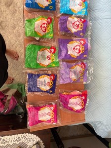 Vintage McDonald's TY Teenie Beanie Babies 22 (20 Sealed) – Disney, Tarzan +++