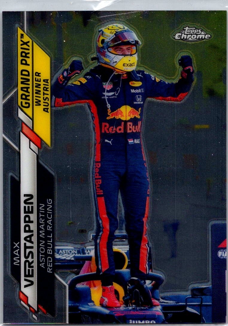 2020 Topps CHROME F1 #141 Max Verstappen
