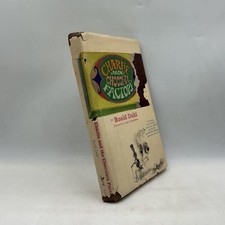 Vintage Charlie And The Chocolate Factory Roald Dahl Knopf HC DJ 1973 USA
