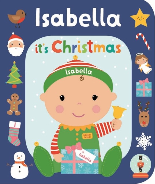 It's Christmas Isabella (Board book)