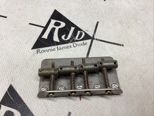 Vintage Style Bass Guitar Bridge 4 String Threaded Relic