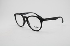 NEW RAY-BAN JUNIOR RB 1554 3615 BLACK RUBBER AUTHENTIC EYEGLASSES 46-16