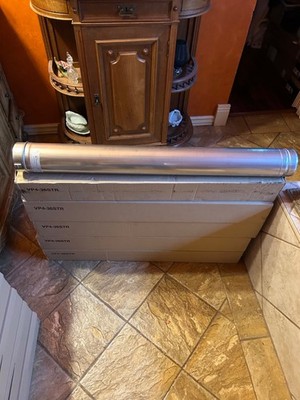 Noritz NEW VP4-36STRAIGHT 4 x36'' Straight SS  7-AVAILABLE  MORE COMPONENTS AVAIL