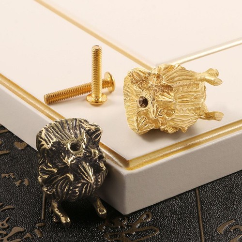 Poignée De Porte En Laiton Dragon – Design Lézard, Pour Portail Ou Meuble, Fait Main