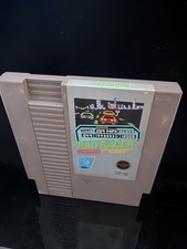 NES Nintendo Rad Racer 5 Screw Early Print Round Seal Authentic Tested Working