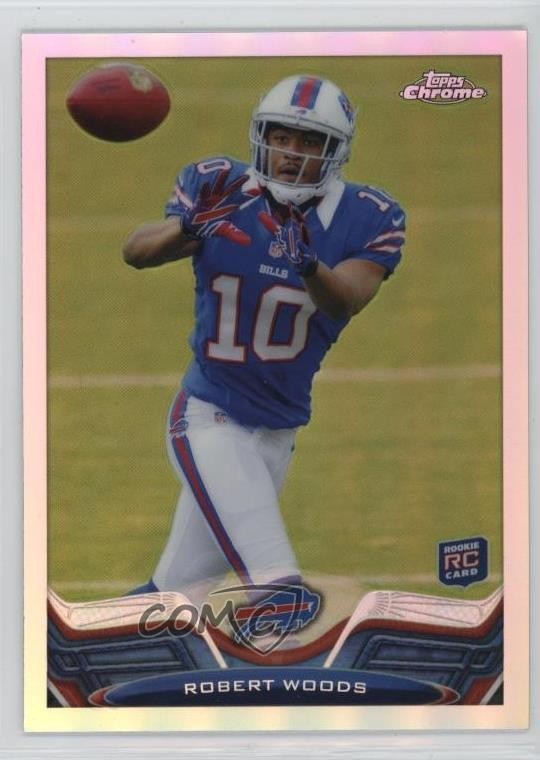 2013 Topps Chrome Refractor Robert Woods #3 0y5c