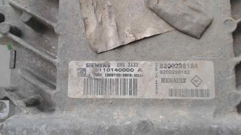 8200298164 centralina motore per RENAULT MEGANE I SCENIC (JA0) 1.6 1996 111763 - Immagine 2 di 2