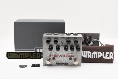 Wampler Pedals RE WIRED Distortion Overdrive Guitar Effect Used