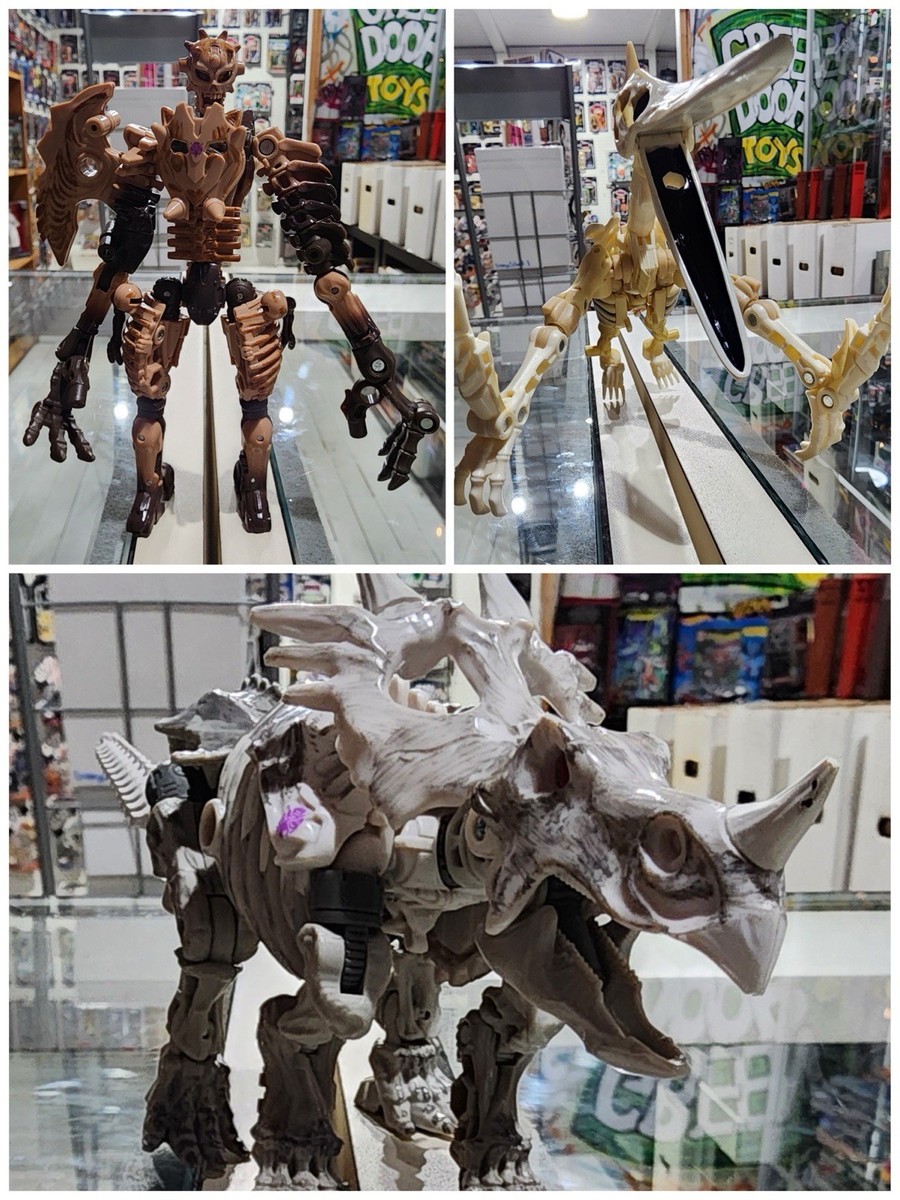 Transformers Kingdom 3体セット Transformers WFC Kingdom Fossilizer 3 Pack Set Ractonite