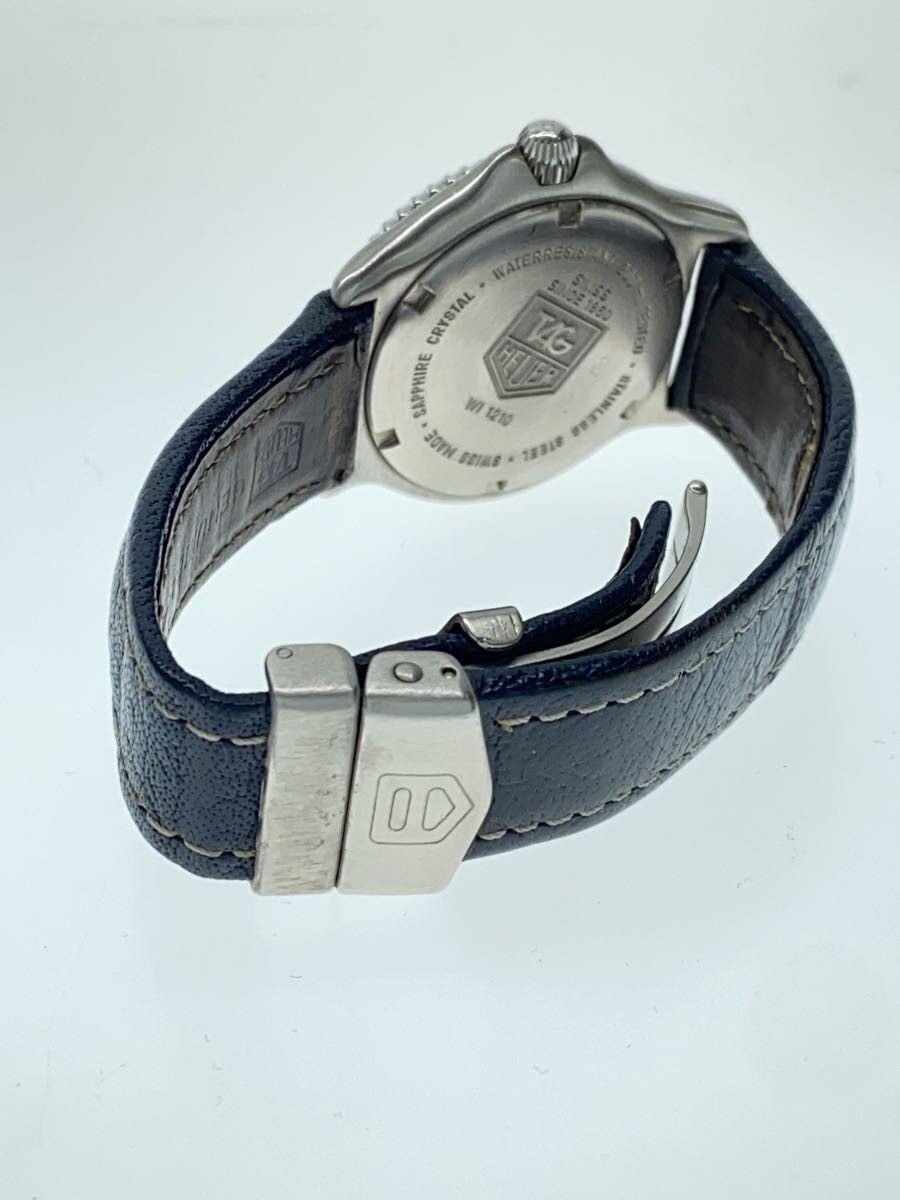 TAGHeuer Quartz Watch Analog Leather IVO NVY SS WI1210 image 5