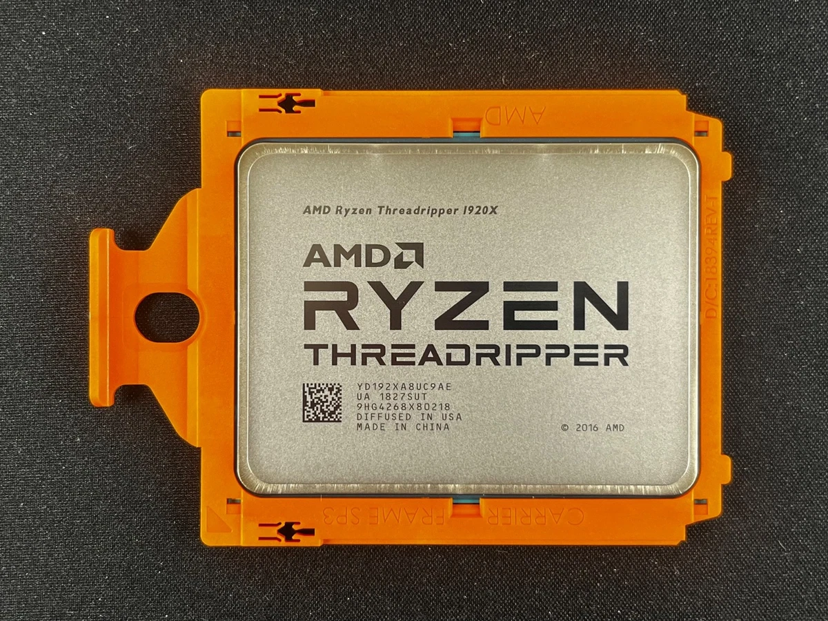 (未使用･未開封品)　AMD Threadripper 1920X YD192XA8AEWOF wyeba8q Amazon.com: AMD Ryzen Threadripper 1920X (12-Core/24-Thread