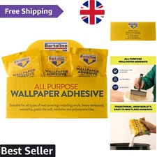 Image of Easy-Mix Wallpaper Adhesive 95g - Versatile Flake Paste for All Wallpapers