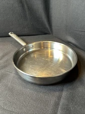 EKCO Eterna Housewares 18/10 Stainless Steel Skillet, Riveted Handle