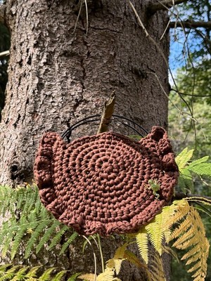 Handmade Häkeltasche Eigendesign Einzelstück